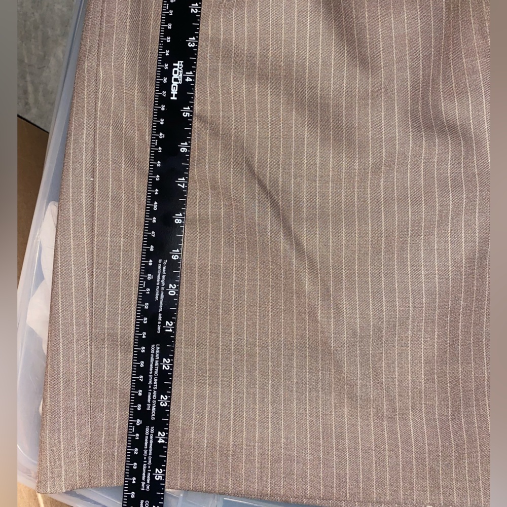Kasper Classics Three Button Brown Blazer and Skirt Set - Picture 12 of 12